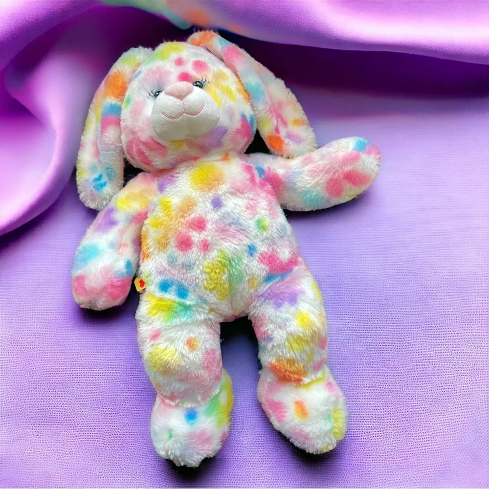 Build A Bear Bunny Pastel Pretty Petals 2013/2014 Easter Rabbit Plush